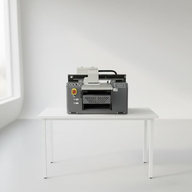 Automatic New Small Size Tx800 Dx7 Xp600 I3200-U1 HD UV Inkjet Flatbed A3 Printer for Glass Metal Ceramic