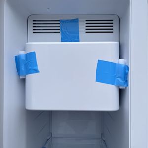 Réfrigérateur avec machine à glaçons/broyeur côte à côte réfrigérateur à double porte refroidi par air onduleur sans gel norme européenne A + 220v 50/60hz - Product Image 4