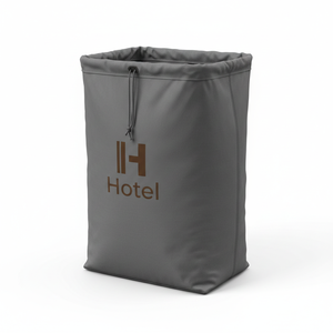 Hotel Polyester Light Weight Large Foldable <b>Laundry</b> Bag <b>Cleaning</b> <b>Supply</b> Storage Cart - Product Image 1