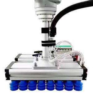 Ventouse en caoutchouc épaissi pour bras robotisé, pièces pneumatiques, préhenseur à vide avec raccords pour la manutention robotisée de palettisation - Product Image 4