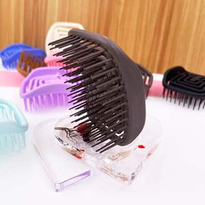 BLISSLIFE, masaje cuadrado hueco, cepillo antiestático ventilado ecológico con masajeador de cuero cabelludo portátil seco y húmedo - Product Image 1