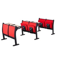 Amphithéâtre moderne salle de conférence chaise de bureau pliable stable université collège mobilier scolaire université collège paramètres