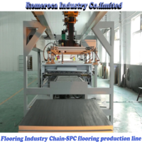 Romeroka — extrudeuse de sol stratifié, machine pour la fabrication de revêtements de sol