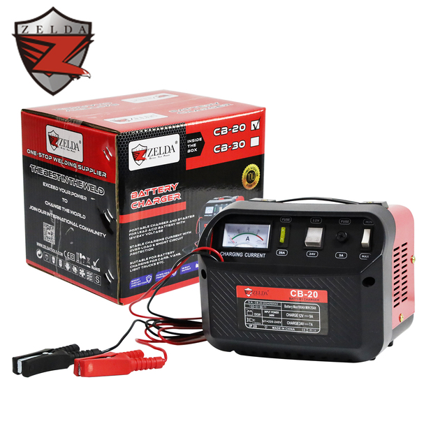 Portable 12V 24V Smart Electric Battery Charger Lead Acid for Industrial Use