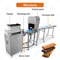 Extrudeuse automatique de barres protéinées MY, machine à enrober de chocolat les barres énergétiques, pour les petites entreprises