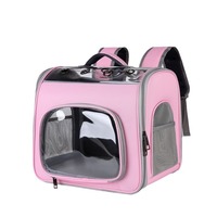 Nouveau Double épaule Pet Portable Carrier pliable chiot espace Capsule sac fourre-tout petite taille voyage sac à dos pour chats et chiens