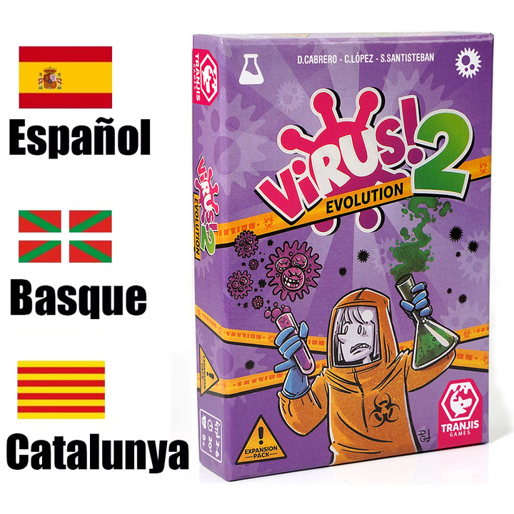 Virus rouge violet extension-3 langues