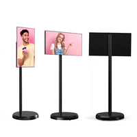 Machine intelligente Bestie HD, rotation libre, sans fil, tout-en-un, multifonction, écran cœur, support de sol, magasin de détail