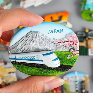 Tùy Chỉnh Nhựa Hình Dạng Hiện Đại EcoFriendly Tủ Lạnh Nam Châm Quốc gia London Paris Tây Ban Nha Khác Nhau Du Lịch Lưu Niệm - Product Image 5