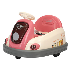 Coches de Choque Eléctricos para Niños, Juguete de Plástico con Funciones Educativas Tempranas, Tipo Kart - Product Image 1