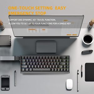 Mua Ixy Mu68 Pro Siêu Chuyển Đổi Từ Tính Bàn Phím Cơ Khí Hợp Kim Nhôm 8KRGB Hot Swap Tùy Chỉnh Có Dây Chơi Game E-Thể Thao Bàn Phím - Product Image 3