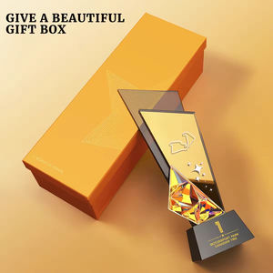 Trofeo HBL Creative de Cristal K9 Grabado con Iluminación Arcoíris, Modelo Champion <span class=keywords><strong>Icepeak</strong></span>, para Recuerdo Empresarial - Product Image 5