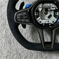 Volant de direction de haute qualité pour BMW entièrement en Alcantara LCI avec boutons M1 M2 compatible avec G01 G05 G20 G30 X3M M340i