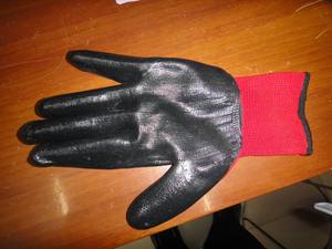 Guantes de nailon blanco de nitrilo verde de calibre 13 Guantes DE TRABAJO Guantes recubiertos Protección laboral Mercado de EE. UU. - Product Image 6