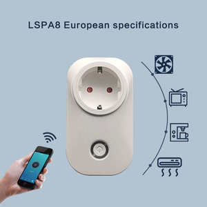 Thông minh <span class=keywords><strong>Wifi</strong></span> ổ cắm điều khiển thông minh cắm ổ cắm điện ổ cắm mạng tương thích Anh Mỹ EU AU nó CN tiêu chuẩn - Product Image 5