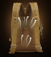 Sac à dos tactique en denim grande capacité, multifonctionnel, unisexe, imperméable, sac bandoulière Molle, randonnée en plein air, cyclisme, camping