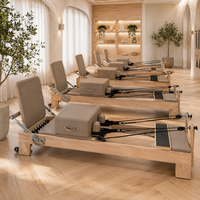 Machine de Pilates Reformer Classique en Bois à Prix Avantageux pour Studio de Pilates Commercial