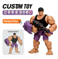 Figura de Acción Original Personalizada, Figura Coleccionable de Plástico, No Tóxica, Escala 1:1, Servicio de Diseño Personalizado al por Mayor de Fábrica OEM ODM