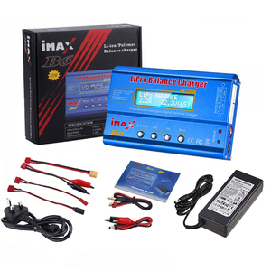 HTRC-<span class=keywords><strong>Chargeur</strong></span> de Batterie Lipo Imax 80W avec Adaptateur pour Batterie LiPo/<span class=keywords><strong>Li</strong></span>-<span class=keywords><strong>ion</strong></span>/Life/LiHV (1-6S), NiMH/NiCd (1-15S),(B6-Blue) - Product Image 6