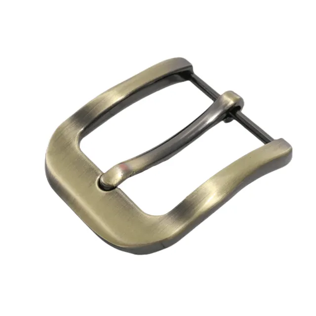 Gesper logam kulit Diy Logo kustom kualitas tinggi baru Pin gesper sabuk kosong 40mm untuk pria