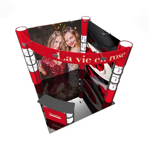 Portable Twister spirale tour exposition affichage 10x20 aluminium outil gratuit publicité Promotion Tables modulaire salon stand - Product Image 5