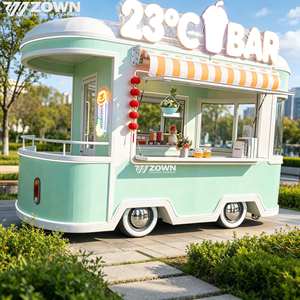 Camion de restauration mobile électrique sur mesure OEM, 4 roues, chariot de rue pour café, hamburgers, glaces et vente au détail - Product Image 1