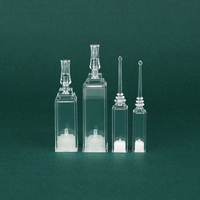 Ampoules en plastique transparentes vides de 1 ml, 2 ml, 3 ml, 5 ml, 10 ml, 15 ml, 20 ml, flacons ronds transparents personnalisés pour sérum pour le visage