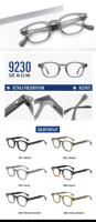 Gafas de Lujo para Hombre, Monturas de Gafas 2026, Diseño con Protección Anti Luz Azul, Monturas Ópticas de Acetato