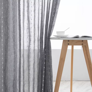 Innermor belle <span class=keywords><strong>tende</strong></span> di Tulle di <span class=keywords><strong>lino</strong></span> turco Ready-Made in tessuto di <span class=keywords><strong>pizzo</strong></span> di Tulle solido per salotto - Product Image 2