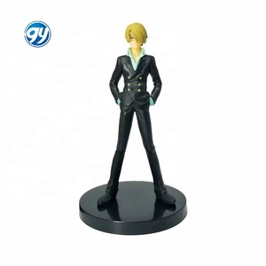 Ensemble de figurines d'anime One Piece <span class=keywords><strong>Luffy</strong></span> Zoro Chopper Sanji Ship 9 pièces, modèle en PVC écologique, en boîte, à collectionner - Product Image 4
