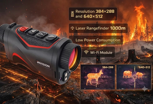 Caméra thermique monoculaire portable de la série BIRD, vision nocturne, imagerie thermique, télémètre, observation de la faune, sécurité, IP67 - Product Image 6