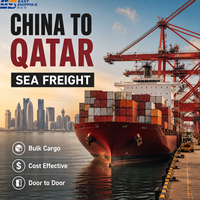 Transitaire maritime du Qatar depuis la Chine, transport de conteneurs FCL LCL, dédouanement, suivi des marchandises et livraison finale