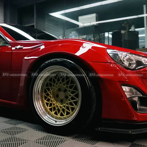 Juego de 6 piezas de guardabarros delanteros y traseros tipo Zenki SHT para TOYOTA FT86 GT86 FRS, material de fibra de vidrio - Product Image 3