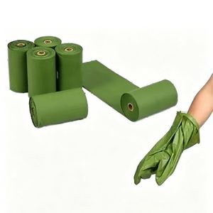 Factory OEM Customize Logo Biodegradable <b>Compostable</b> Epi Cornstarch Durable Eco-Friendly Poop <b>Bag</b> Dispenser Dog Poop <b>Bag</b> - Product Image 1
