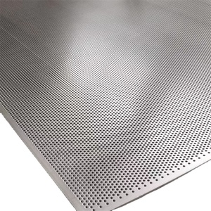 Grillage métallique perforé en aluminium galvanisé décoratif personnalisable, anti-corrosion, en acier inoxydable soudé pour clôtures - Product Image 3