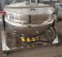 Bobo bird-Pot grand de 500 litres, bouilloire de cuisine revêtue, automatique, pour la fabrication de Sauce Chili