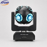 Projecteur LED DMX512 à tête mobile Spot Beam Wash pour spectacle en direct, tournée, événement
