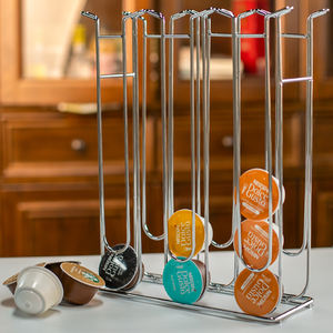 Pour Nestle pour <span class=keywords><strong>Dolce</strong></span> <span class=keywords><strong>Gusto</strong></span> Café Capsules 36-<span class=keywords><strong>Capsule</strong></span> Rack De Stockage Présentoir Automatique Caractéristiques Fer Matériel - Product Image 3