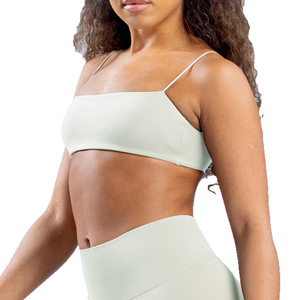 Sujetador deportivo sin costuras para yoga y gimnasio que absorbe la humedad sin costuras Insta-Trendy-<span class=keywords><strong>Top</strong></span> Bandeau elástico para mujer para yoga, gimnasio y pilates - Product Image 5