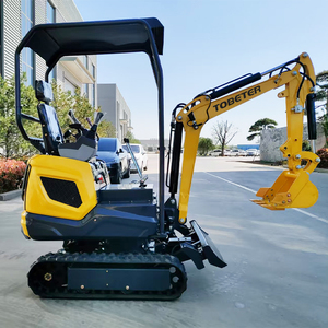 Mini Escavatore TOBETER CE EPA da 0,95 Tonnellate, Escavatore Idraulico Usato per Fattoria con Motore TOBETER, Mini Escavatore Cingolato con Benna - Product Image 6