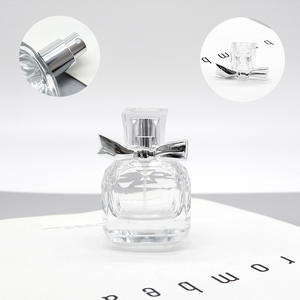 Envase de Perfume Cuadrado de Vidrio Personalizado de 50 ml, Envase Cosmético Vacío de Lujo con Cierre a Presión para Crema para el Cuidado de la Piel - Product Image 4