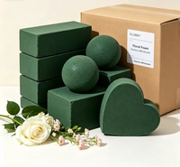 FLORRY Briques de mousse florale robustes pour les créations florales architecturales