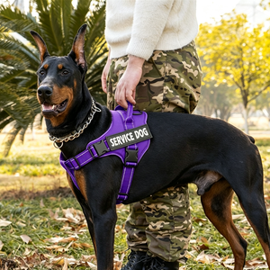 Correa reflectante para perros al por mayor, correa de tracción para perros medianos y grandes, chaleco para perros Labrador, arnés para mascotas - Product Image 6