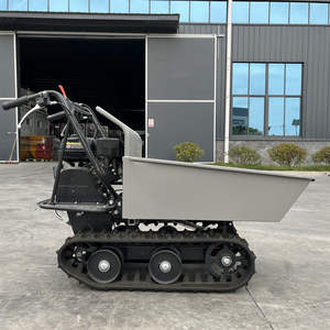 Mini-dumper sur chenilles, outils agricoles, chariot <span class=keywords><strong>à</strong></span> chenilles thermique robuste pour jardin, fabricant - Product Image 1