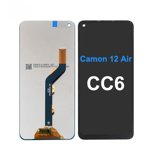 High Quality LCD Display for Tecno Camon 12 Air CC6 Mobile Phone LCDs Screen Replacement