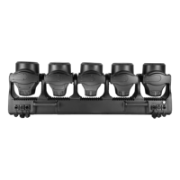 Projecteur extérieur LIRO étanche 5X120W IP66 Tornado TB5 RGBL 4-en-1 LED Moving Head pour KTV, projection, concert