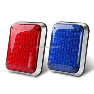 Kare Yeşil LED Ambulans Çevre Lambası Dahili Tekli Flaşlı LTD238 - Product Image 2