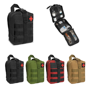 カスタムロゴプロフェッショナルタクティカルファーストアイファックトラウマキット医療タクティカルファーストエイドキット屋外旅行用 - Product Image 1