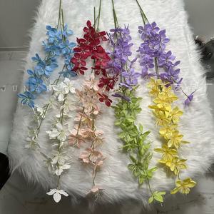 Fleurs artificielles de jasmin pleureur Junheyuan, arrangement floral en soie de 150 cm pour décorations d'arche de mariage, accessoires pour la maison - Product Image 1