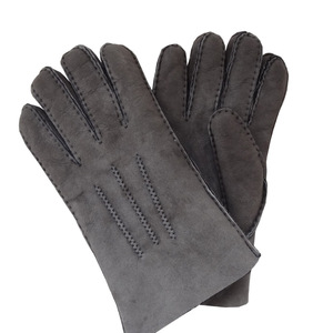 <span class=keywords><strong>Gants</strong></span> d'hiver classiques en laine de mouton pour <span class=keywords><strong>homme</strong></span>, fabriqués en usine, mode classique, mérinos, chauds, pour le cyclisme - Product Image 6